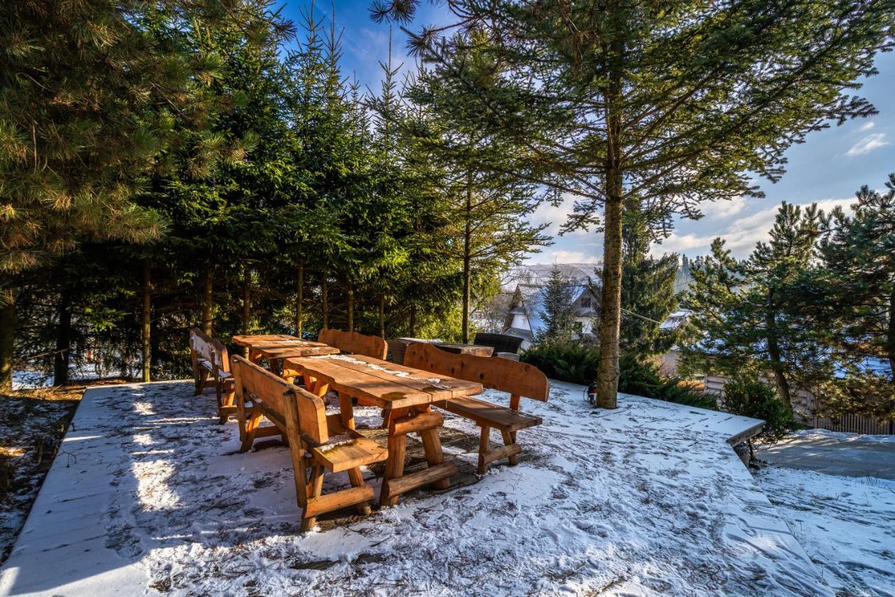 Chata Na Brzysku Pod Bialka Leśnica Buitenkant foto